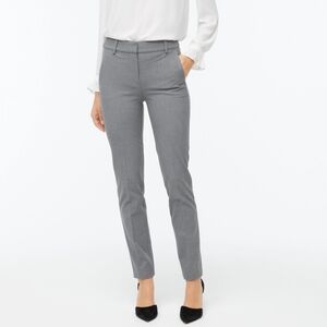 J.Crew‎ Women 10 Full length Ruby Stretch Twill Grey Dress Pant Business Casual